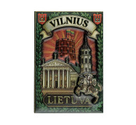 Magnetas Vilnius su Gedimino bokštu ir katedra